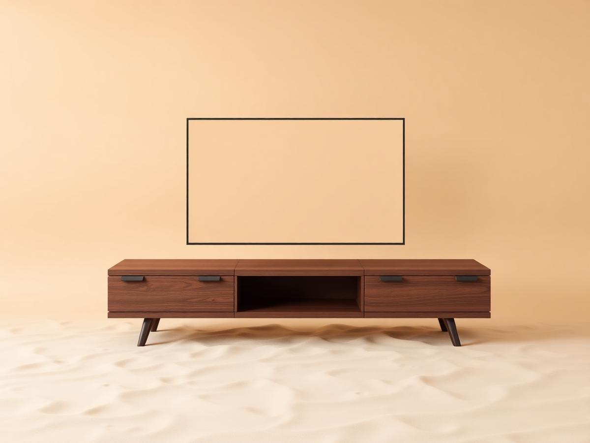 Modern Ceviz TV Ünitesi